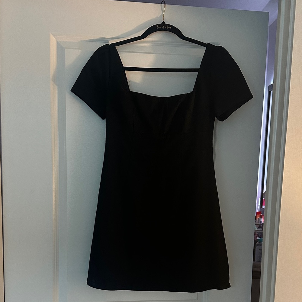 Princess Polly Classic Black Mini Dress